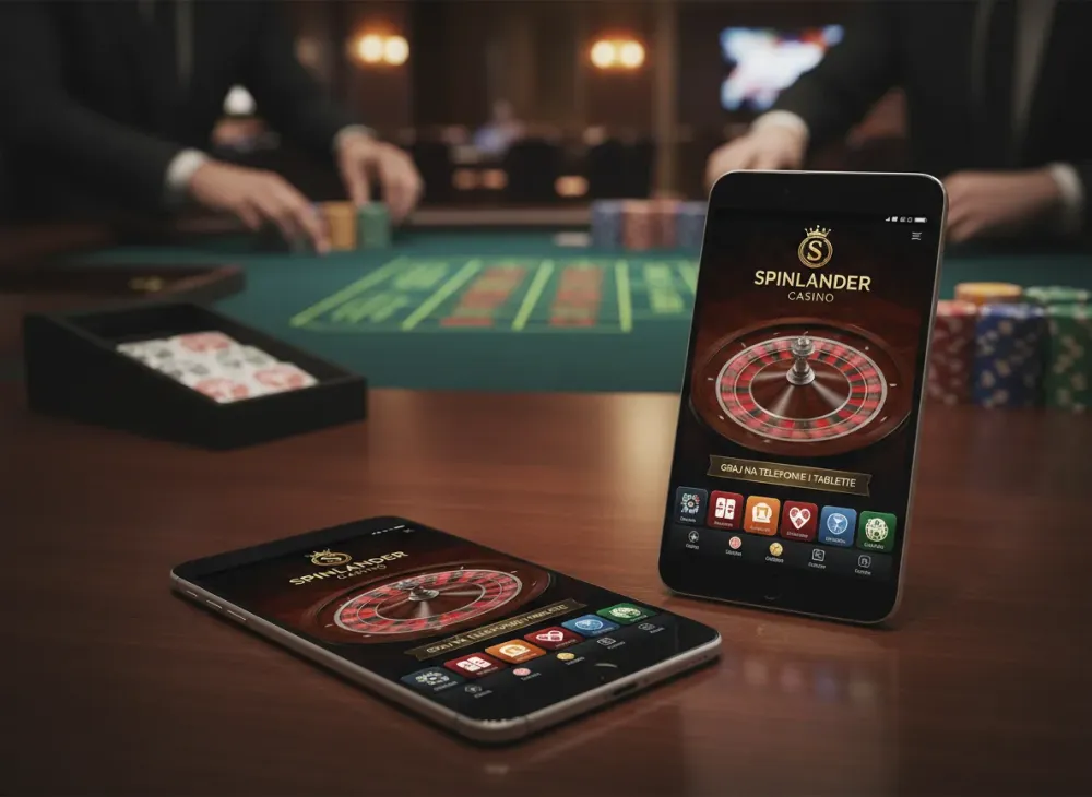 Spinlander Casino app – gra na telefonie i tablecie