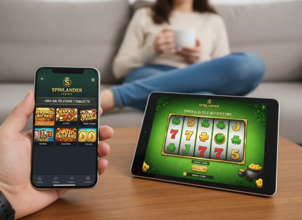 Spinlander Casino app – gra na telefonie i tablecie