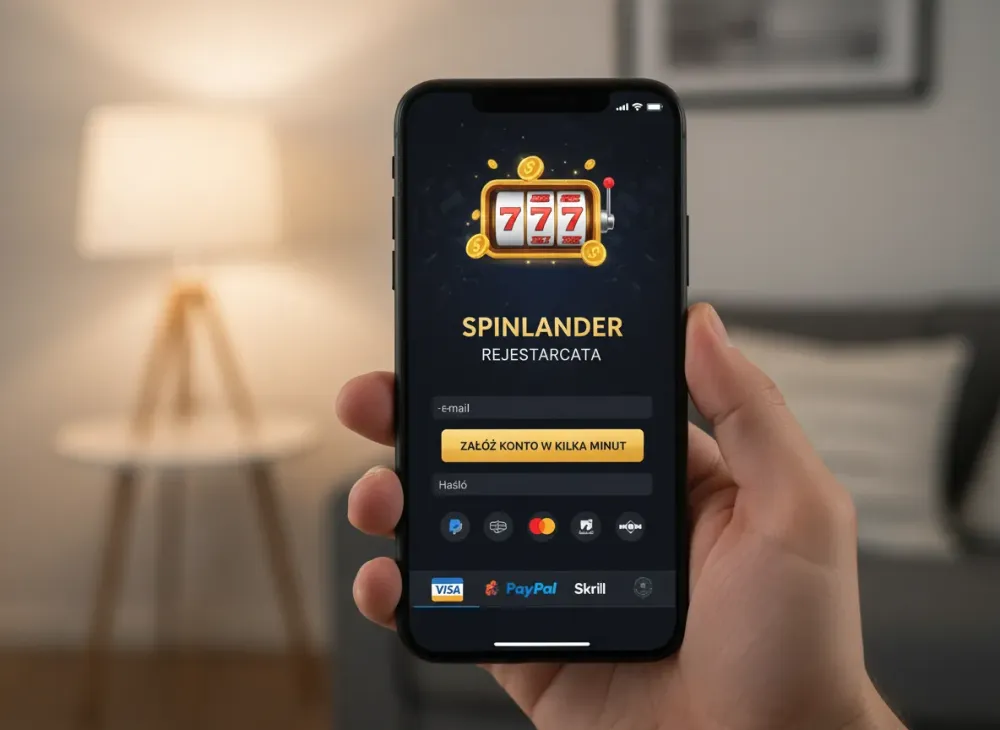 Spinlander rejestracja – załóż konto w kilka minut